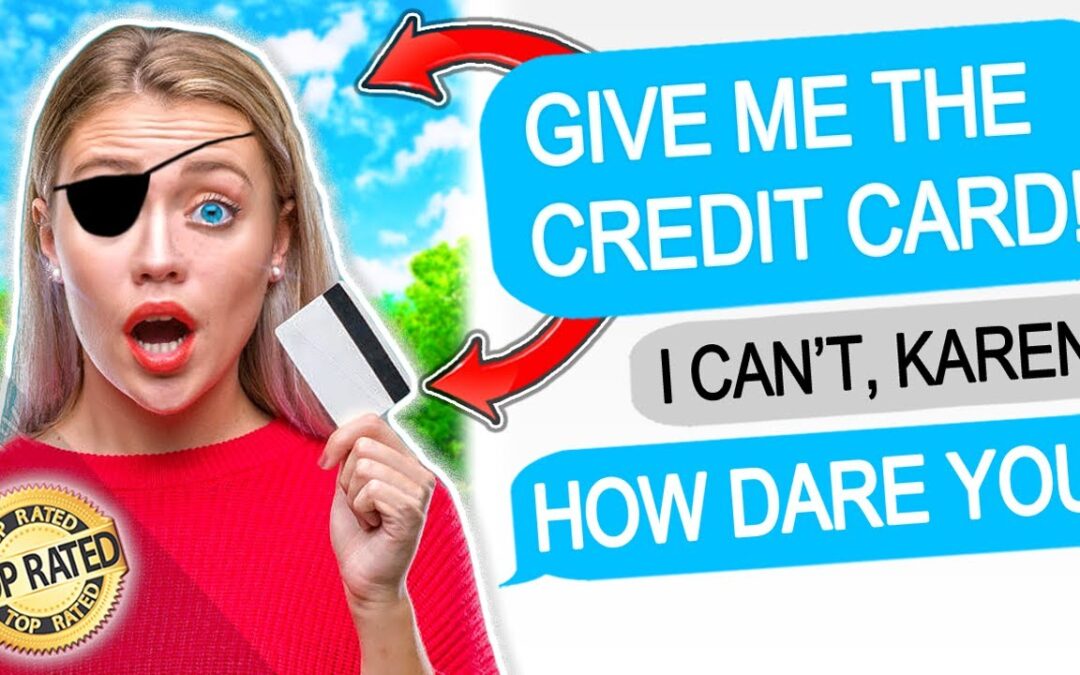 r/EntitledPeople KAREN DEMANDS A CREDIT CARD AT THE BANK!