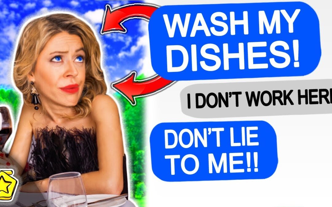 r/EntitledPeople KAREN DEMANDS I WASH HER DISHES!