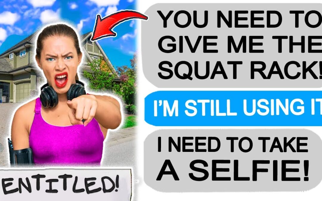 Karen DEMANDS My Squat Rack! Big Mistake! r/EntitledPeople